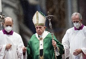 Pope Francis - Mass Opening the Synod of Bishops - Vatican