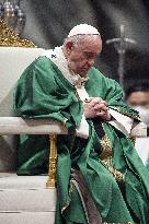 Pope Francis - Mass Opening the Synod of Bishops - Vatican