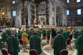 Pope Francis - Mass Opening the Synod of Bishops - Vatican