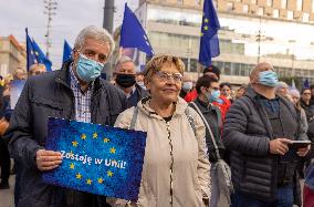 Staying in the European Union Rally - Poland