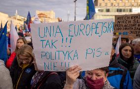 Staying in the European Union Rally - Poland