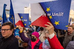 Staying in the European Union Rally - Poland