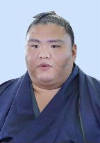 New Year Grand Sumo Tournament winner Mitakeumi