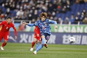 Football: Japan-China World Cup qualifier