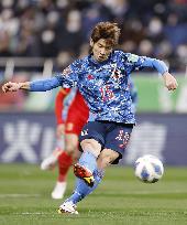 Football: Japan-China World Cup qualifier