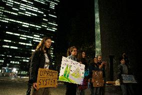 Gathering For Global Climate Change :COP 26, In New York City