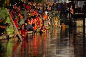NEPAL-CHHATH-PUJA