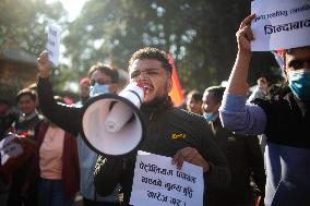 NEPAL-PROTEST