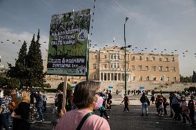 GREECE-CLIMATE-PROTEST