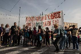 GREECE-CLIMATE-PROTEST