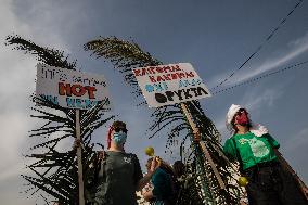 GREECE-CLIMATE-PROTEST