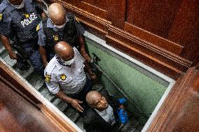 SOUTH AFRICA-CAPE TOWN-PARLIAMENT FIRE-SUSPECT-CHARGE