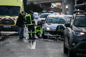 GREECE-ATHENS-HEAVY SNOWFALL-AFTERMATH