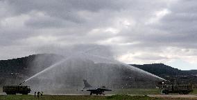 GREECE-TANAGRA-RAFALE FIGHTER JETS-RECEIVING