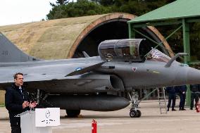 GREECE-TANAGRA-RAFALE FIGHTER JETS-RECEIVING