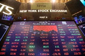 U.S.-NEW YORK-STOCK-FALL