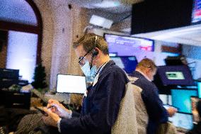 U.S.-NEW YORK-STOCK-FALL