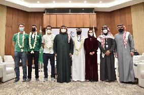 (SP)SAUDI ARABIA-RIYADH-SAUDI OLYMPIC & PARALYMPIC COMMIITTEE-PRESS CONFERENCE