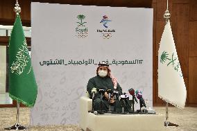(SP)SAUDI ARABIA-RIYADH-SAUDI OLYMPIC & PARALYMPIC COMMIITTEE-PRESS CONFERENCE