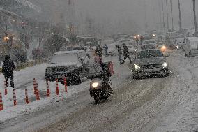 TURKEY-ANKARA-SNOW