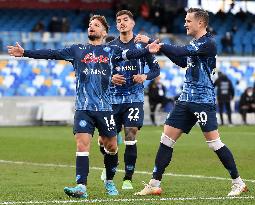 (SP)ITALY-NAPLES-FOOTBALL-SERIE A-NAPOLI VS SALERNITANA