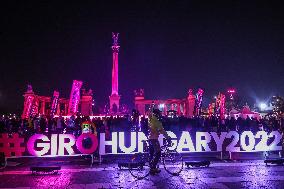 (SP)HUNGARY-BUDAPEST-GIRO D'ITALIA 2022 PROMOTION