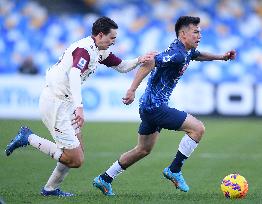 (SP)ITALY-NAPLES-FOOTBALL-SERIE A-NAPOLI VS SALERNITANA