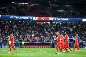 (SP)SPAIN-MADRID-FOOTBALL-SPANISH FIRST DIVISION-ATLETICO DE MADRID VS VALENCIA CF