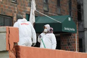 U.S.-NEW YORK-APARTMENT BUILDING-MAJOR FIRE-DEATH TOLL