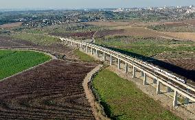 ISRAEL-MODIIN-RAILWAY BRIDGE