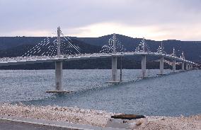 CROATIA-KOMARNA-PELJESAC BRIDGE