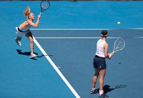 (SP)AUSTRALIA-MELBOURNE-TENNIS-AUSTRALIAN OPEN-WOMEN'S DOUBLES-SECOND ROUND