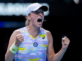 (SP)AUSTRALIA-MELBOURNE-TENNIS-AUSTRALIAN OPEN-WOMEN'S SINGLES-QUARTERFINALS