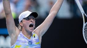 (SP)AUSTRALIA-MELBOURNE-TENNIS-AUSTRALIAN OPEN-WOMEN'S SINGLES-QUARTERFINALS