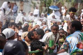 ETHIOPIA-ADDIS ABABA-TIMKET FESTIVAL-CELEBRATION