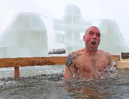 BELARUS-MINSK-ORTHODOX EPIPHANY-CELEBRATION