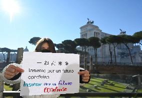 (SP)ITALY-ROME-WISHES TO BEIJING 2022