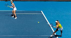 (SP)AUSTRALIA-MELBOURNE-TENNIS-AUSTRALIAN OPEN-WOMEN'S DOUBLES-SECOND ROUND