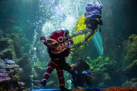 INDONESIA-JAKARTA-UNDERWATER PERFORMANCE