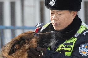 CHINA-HEILONGJIANG-DAQING-PATROL DOG (CN)