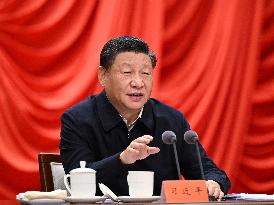 CHINA-BEIJING-XI JINPING-STUDY SESSION-PARTY SCHOOL-ADDRESS (CN)