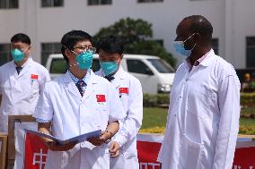 RWANDA-CHINA-MEDICAL TEAM-DONATION