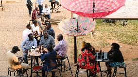 UGANDA-KAMPALA-BARS-REOPENING