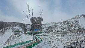 (SP)CHINA-ZHANGJIAKOU-BEIJING WINTER OLYMPICS-NATIONAL SKI JUMPING CENTER