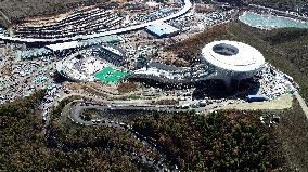 (SP)CHINA-ZHANGJIAKOU-BEIJING WINTER OLYMPICS-NATIONAL SKI JUMPING CENTER