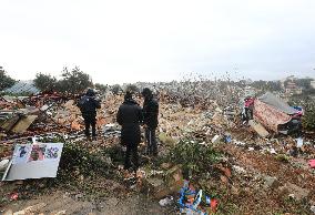 MIDEAST-JERUSALEM-DEMOLISHED HOUSE