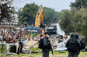 MIDEAST-JERUSALEM-DEMOLISHED HOUSE