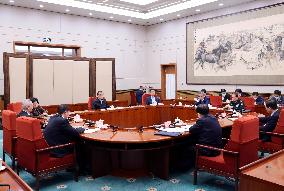 CHINA-LI KEQIANG-STATE COUNCIL-MEETING (CN)