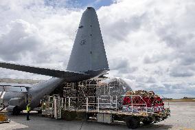 NEW ZEALAND-AUCKLAND-AIRCRAFT-TONGA