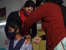 INDIA-AGARTALA-VACCINATION